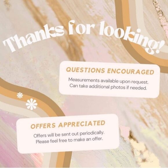 H&M Peach Floral Crop top.  Size S.  4/6 - Picture 7 of 7